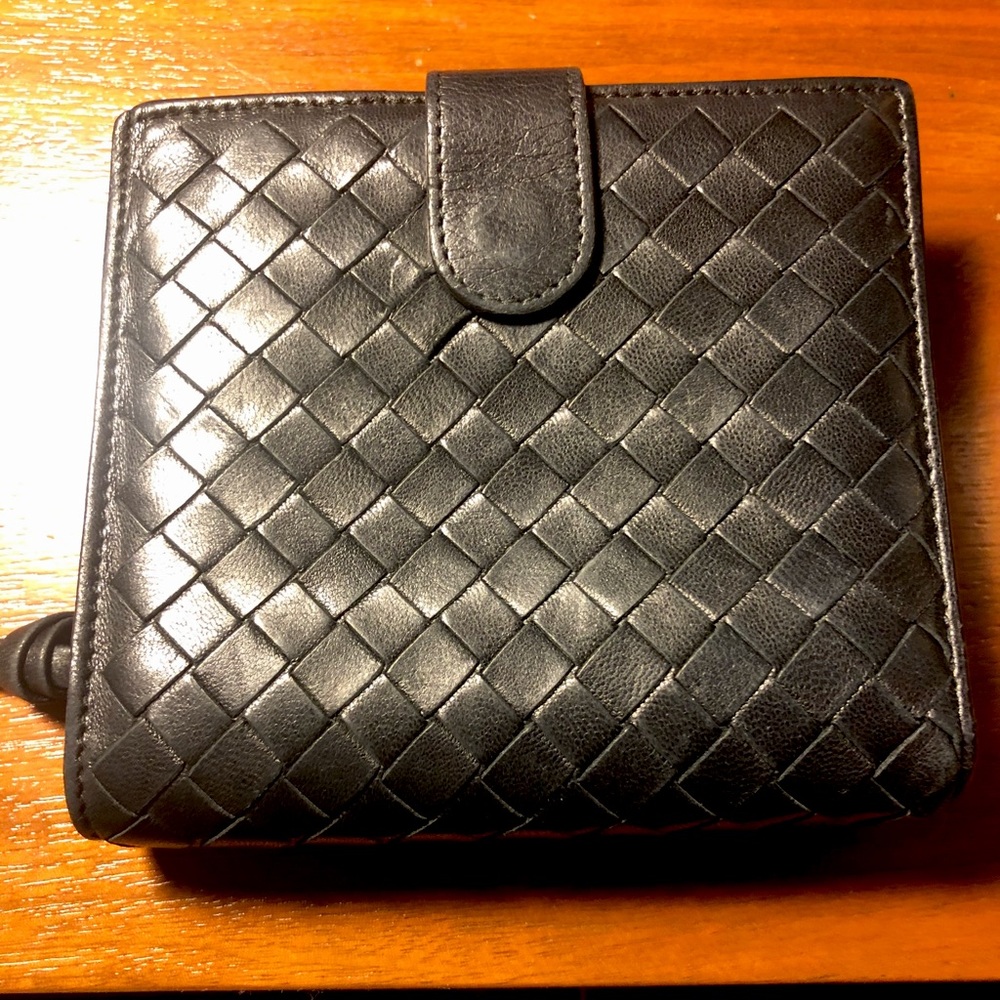 Bottega Veneta Intrecciato Woven Wallet